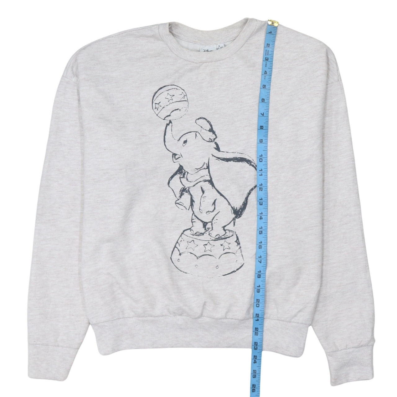 Womens UK Size S Disney Grey Pullover Sweatshirt