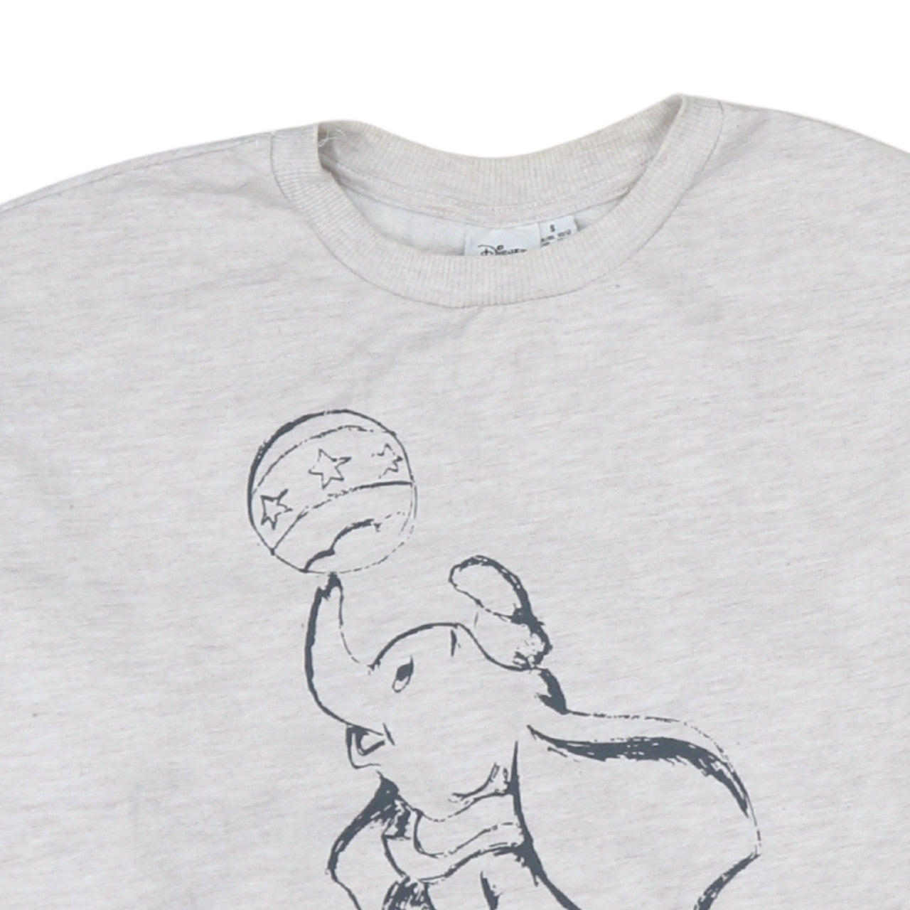 Womens UK Size S Disney Grey Pullover Sweatshirt