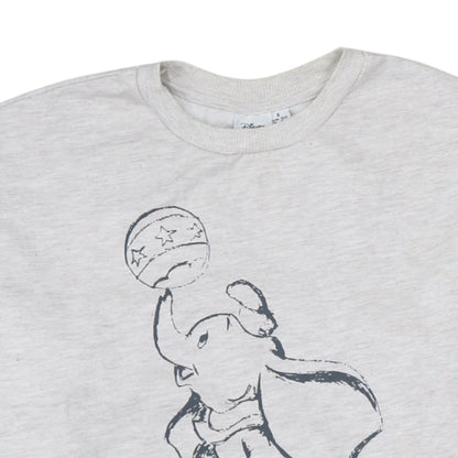 Womens UK Size S Disney Grey Pullover Sweatshirt