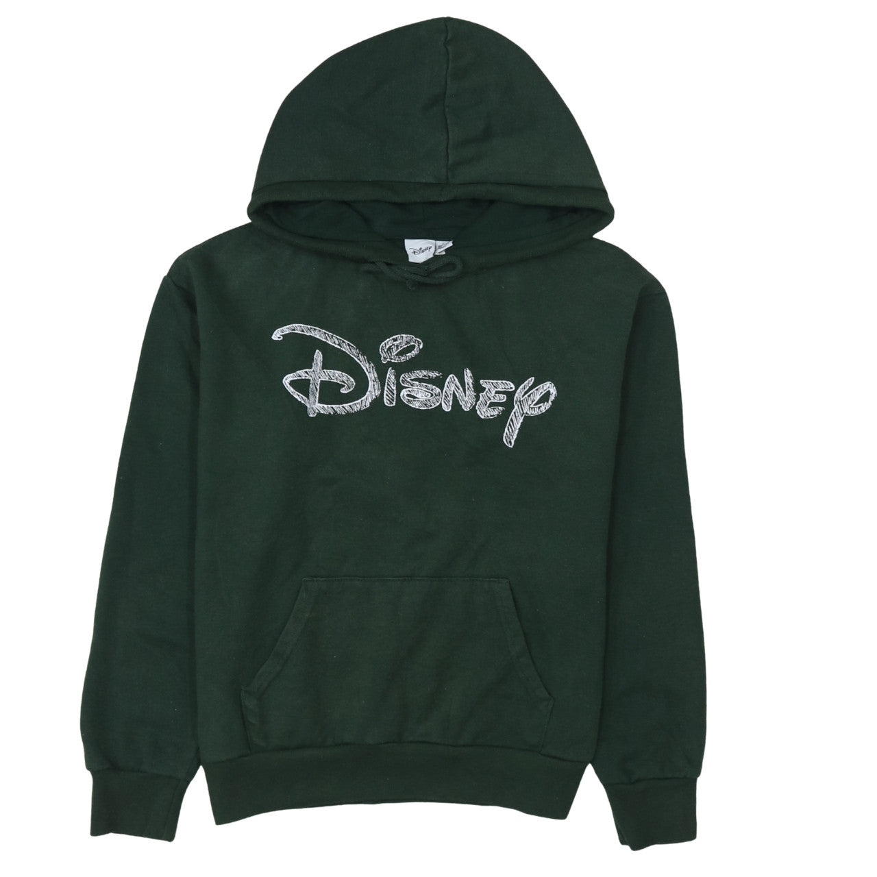 Womens UK Size XS Disney Green Pullover Hoodie