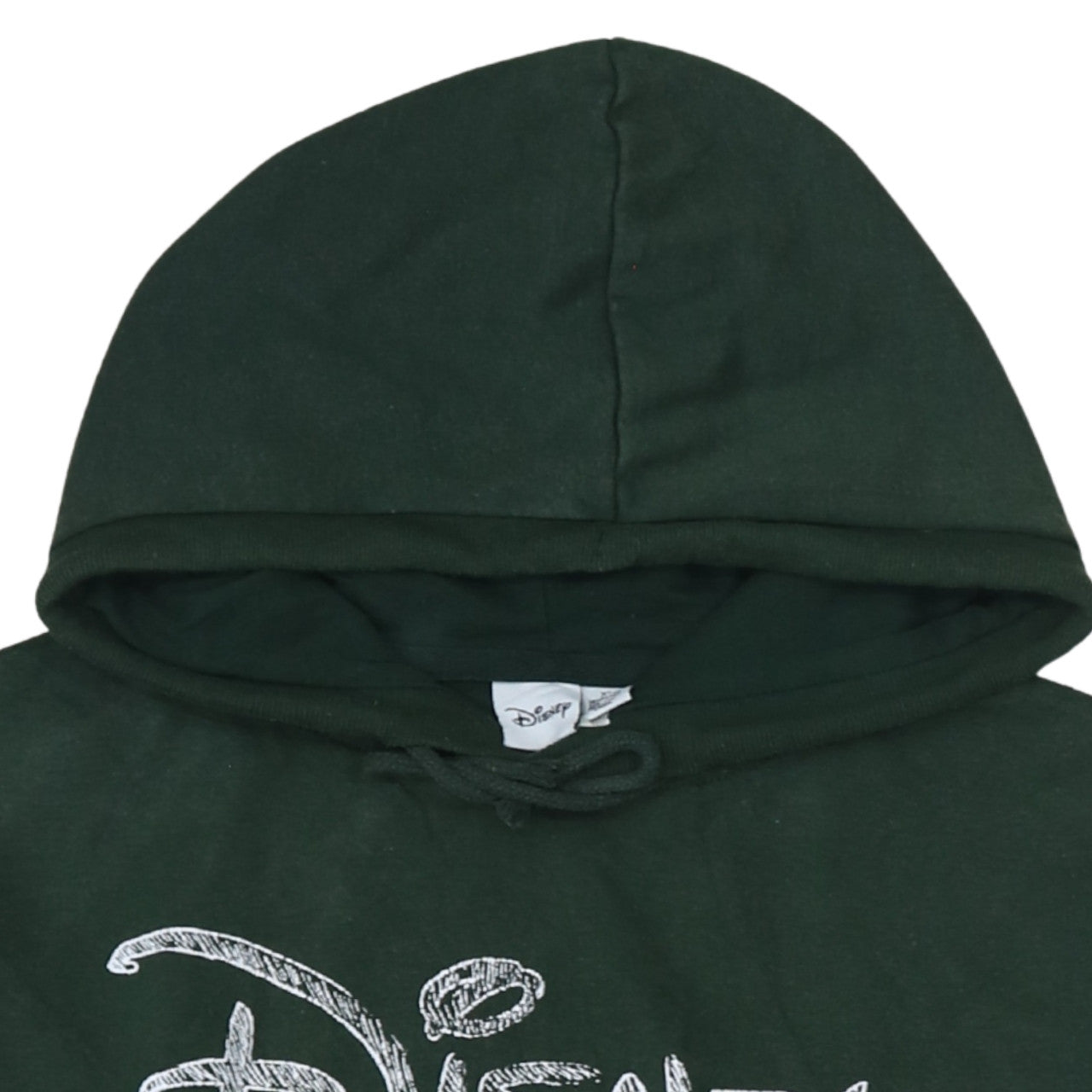 Womens UK Size XS Disney Green Pullover Hoodie