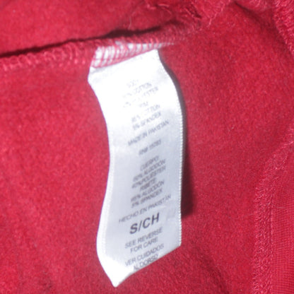 Mens UK Size S Champion Red Henley Sweatshirt