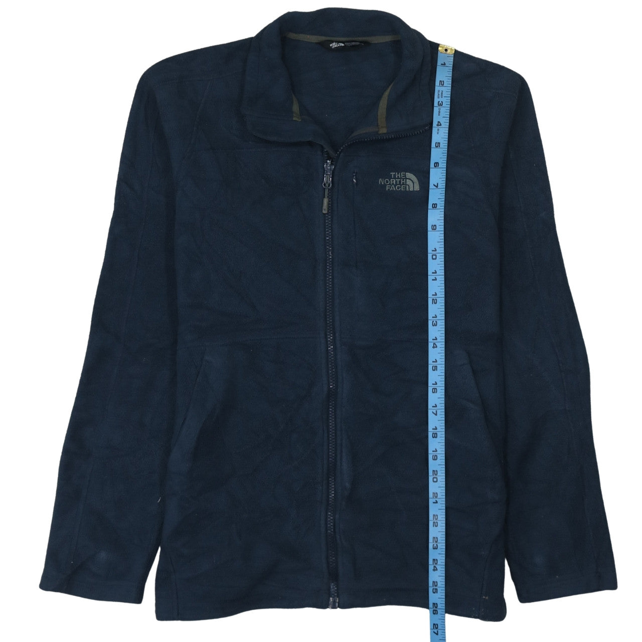 Mens UK Size S The North Face Blue Basic Jacket