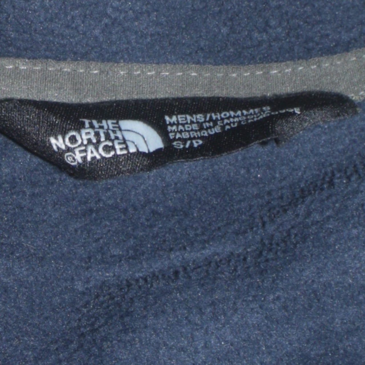 Mens UK Size S The North Face Blue Basic Jacket