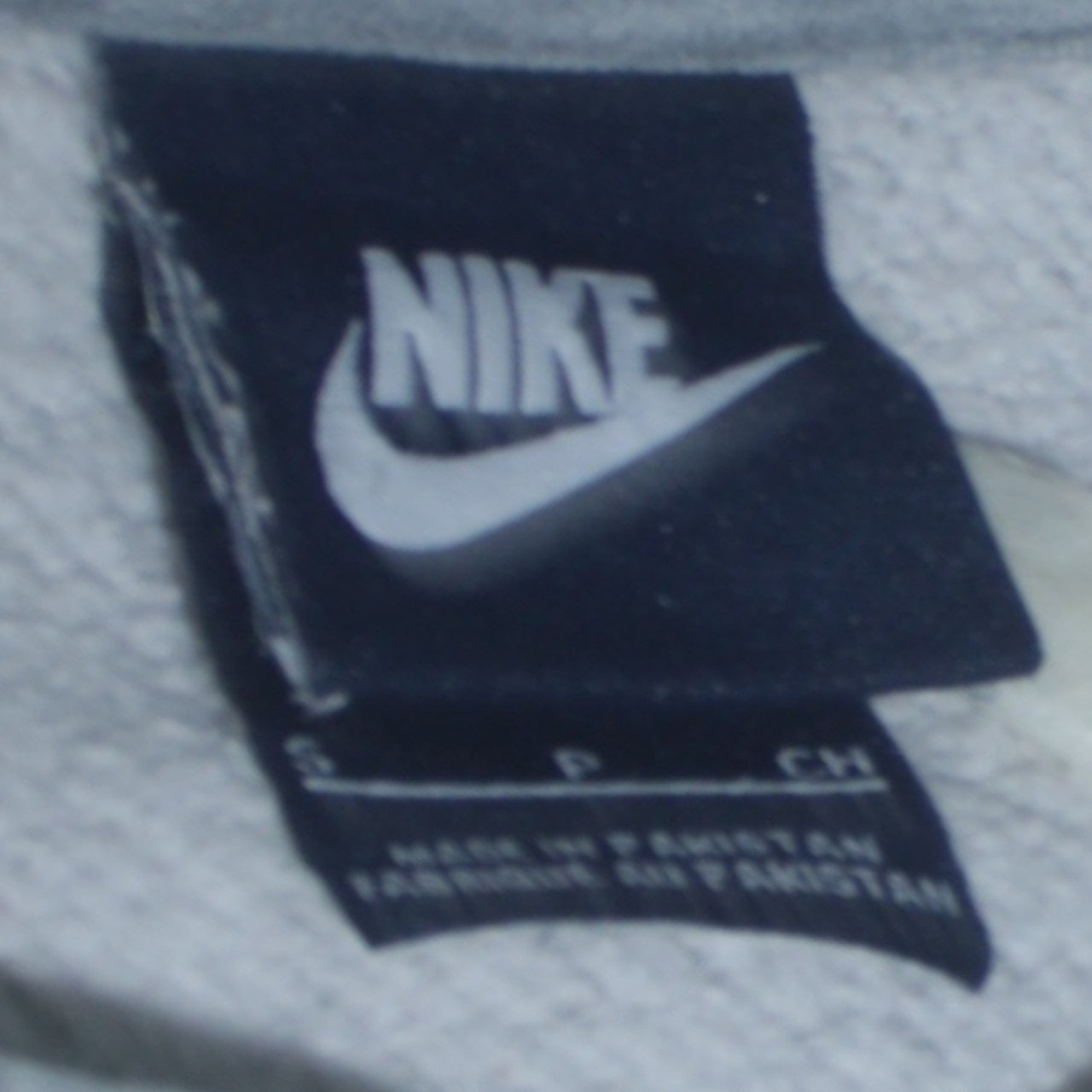 Mens UK Size S Nike Grey Pullover Hoodie