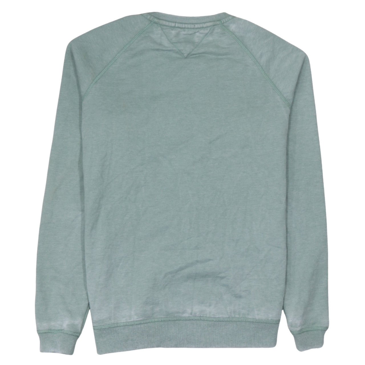 Mens UK Size M Hilfiger Denim Green Pullover Sweatshirt