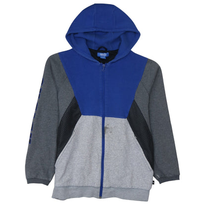 Mens UK Size M adidas Multicoloured Full Zip Hoodie