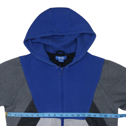 Mens UK Size M adidas Multicoloured Full Zip Hoodie