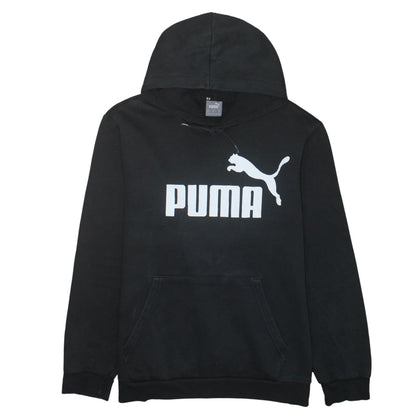 Mens UK Size XL PUMA Black Pullover Hoodie