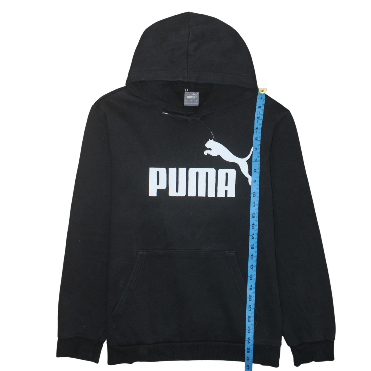 Mens UK Size XL PUMA Black Pullover Hoodie