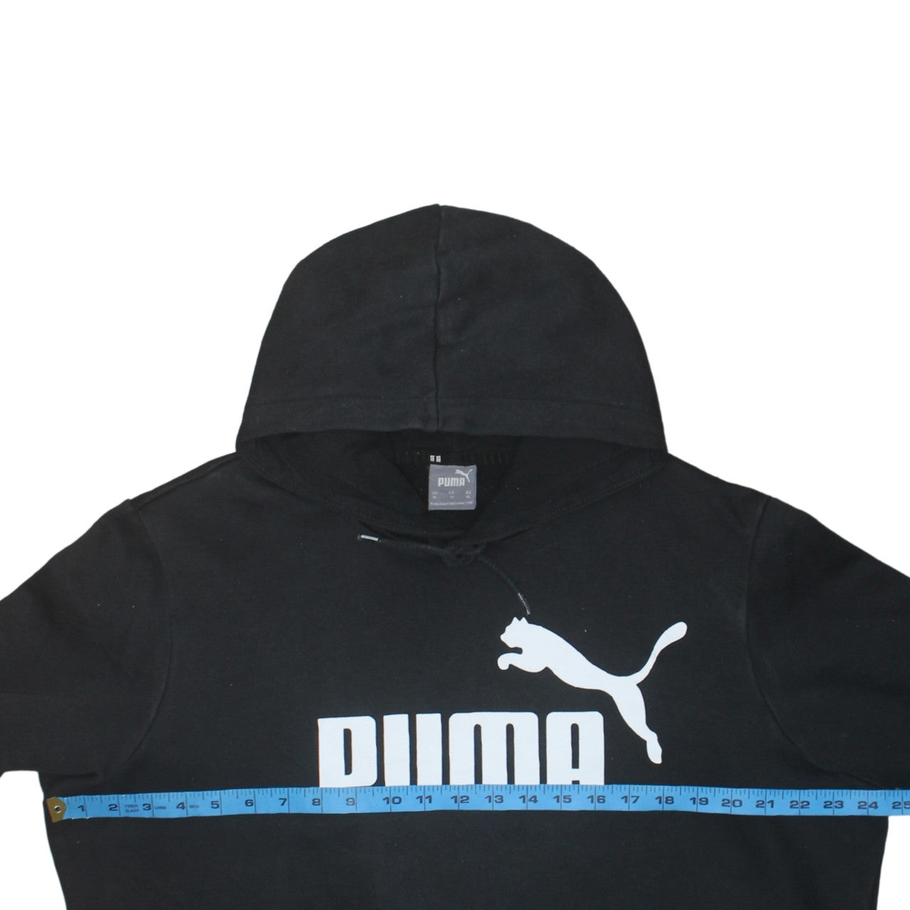 Mens UK Size XL PUMA Black Pullover Hoodie
