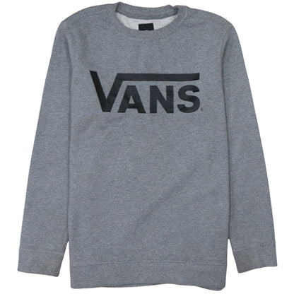 Mens UK Size L VANS Grey Pullover Sweatshirt