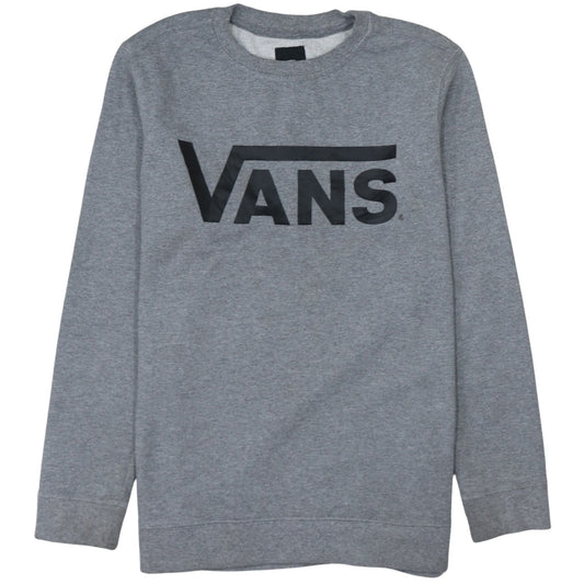 Mens UK Size L VANS Grey Pullover Sweatshirt