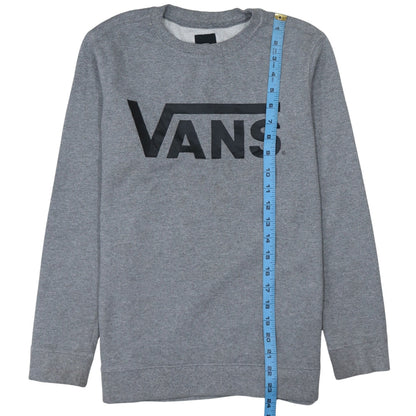 Mens UK Size L VANS Grey Pullover Sweatshirt
