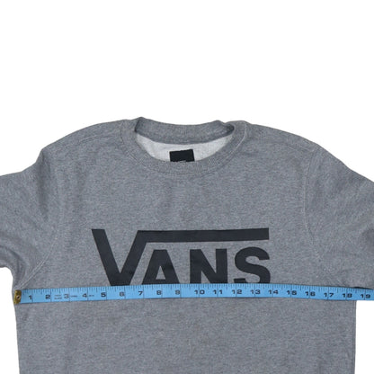 Mens UK Size L VANS Grey Pullover Sweatshirt