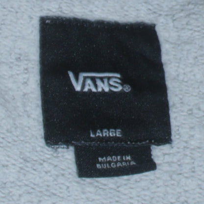 Mens UK Size L VANS Grey Pullover Sweatshirt