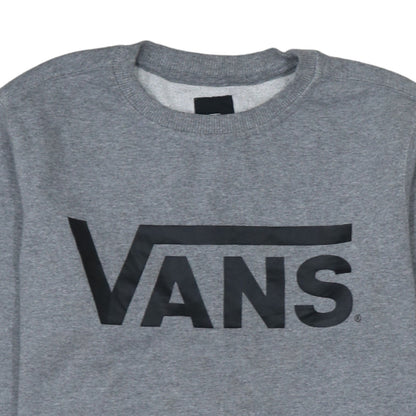 Mens UK Size L VANS Grey Pullover Sweatshirt