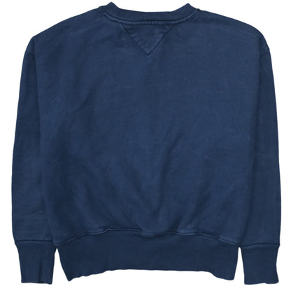 Mens UK Size S Tommy Jeans Blue Pullover Sweatshirt