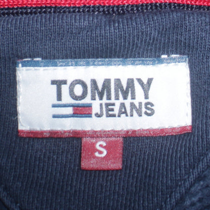 Mens UK Size S Tommy Jeans Blue Pullover Sweatshirt