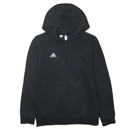 Boys UK Size 13-14 Years adidas Black Pullover Hoodie