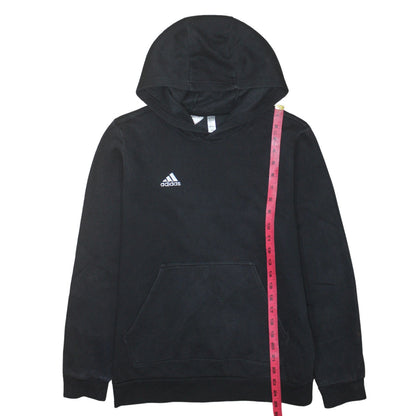 Boys UK Size 13-14 Years adidas Black Pullover Hoodie