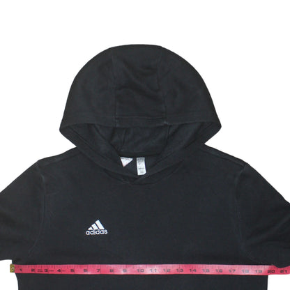 Boys UK Size 13-14 Years adidas Black Pullover Hoodie