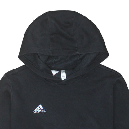 Boys UK Size 13-14 Years adidas Black Pullover Hoodie