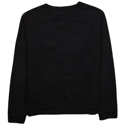 Womens UK Size 10 adidas Black Pullover Sweatshirt