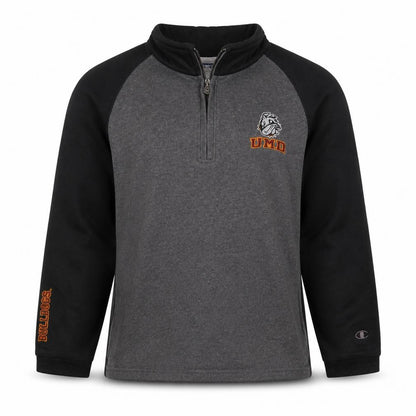 Mens UK Size M Champion Grey 1/4 Zip Sweatshirt