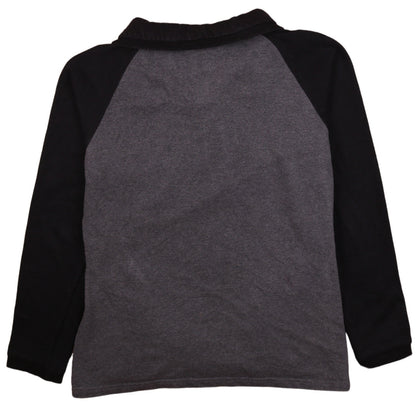 Mens UK Size M Champion Grey 1/4 Zip Sweatshirt