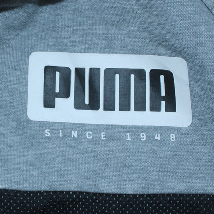 Mens UK Size L PUMA Grey Full Zip Sweatshirt
