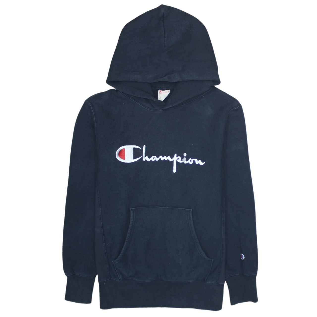 Mens UK Size L Champion Black Pullover Hoodie