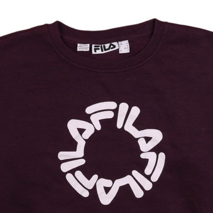 Womens UK Size 14 FILA Multicoloured Pullover Sweatshirt