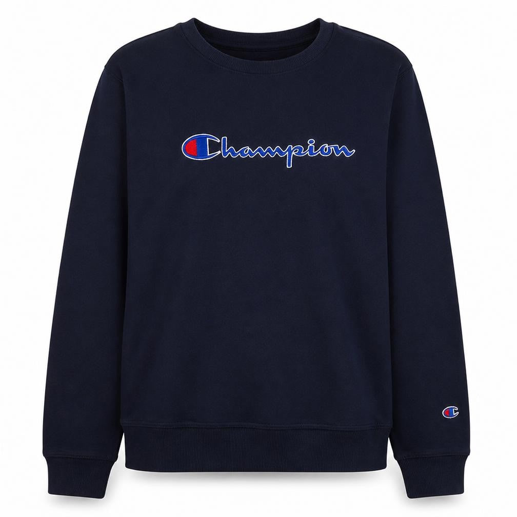 Womens UK Size XL Champion Blue Pullover Sweatshirt