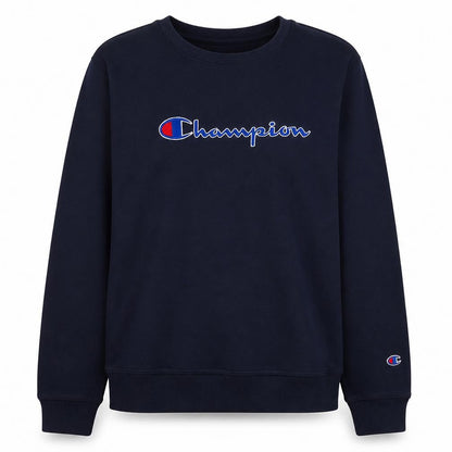 Womens UK Size XL Champion Blue Pullover Sweatshirt