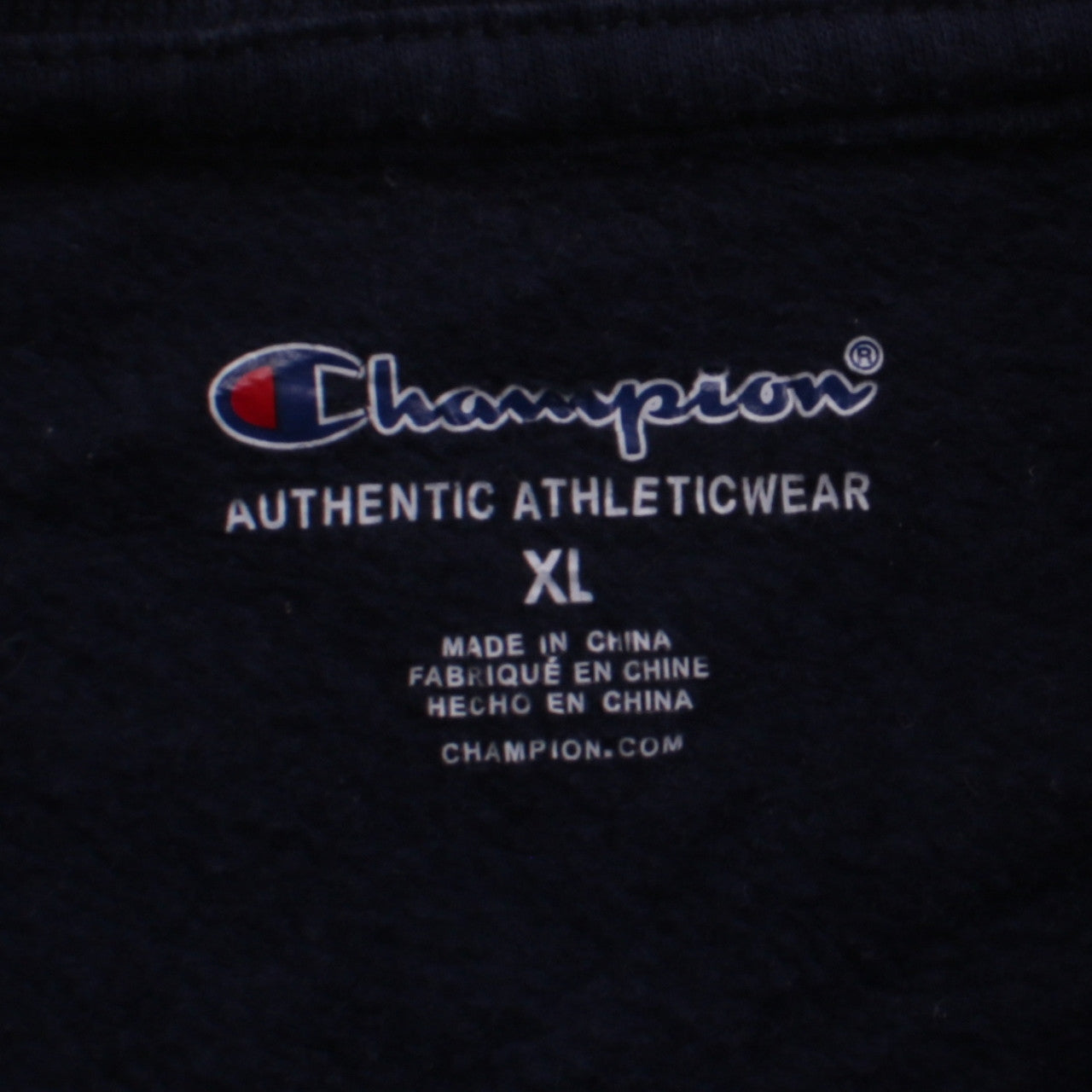 Womens UK Size XL Champion Blue Pullover Sweatshirt