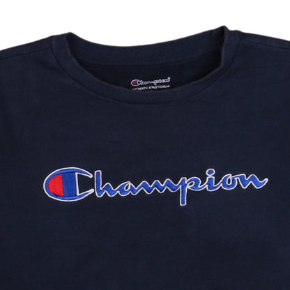 Womens UK Size XL Champion Blue Pullover Sweatshirt