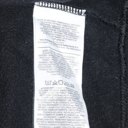 Mens UK Size S Nike Black Pullover Sweatshirt