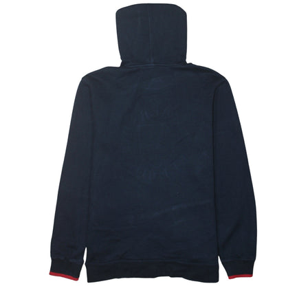 Mens UK Size M Reebok Blue Pullover Hoodie