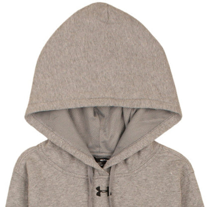 Mens UK Size M Under armour Grey Pullover Hoodie