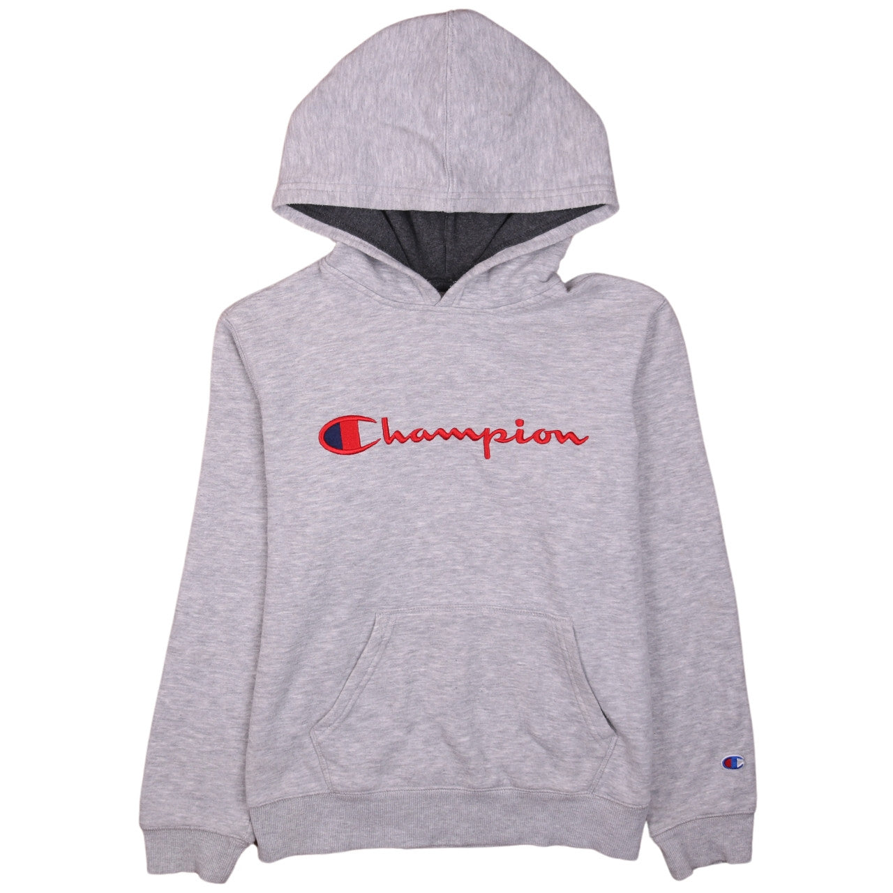 Womens UK Size L Champion Grey Pullover Hoodie