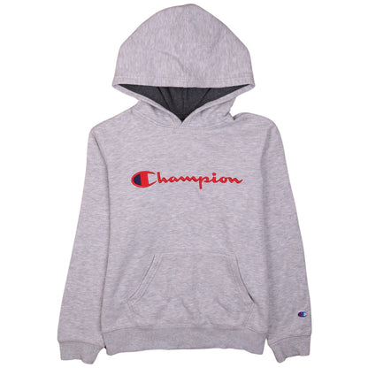 Womens UK Size L Champion Grey Pullover Hoodie