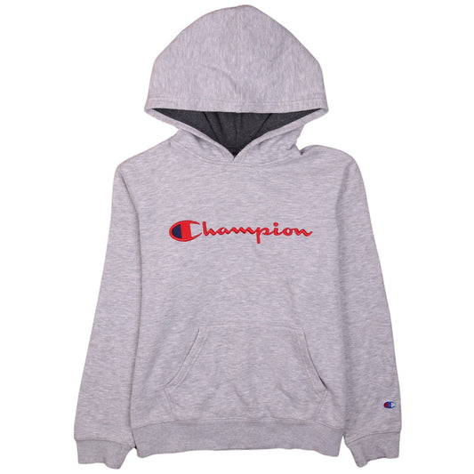 Womens UK Size L Champion Grey Pullover Hoodie