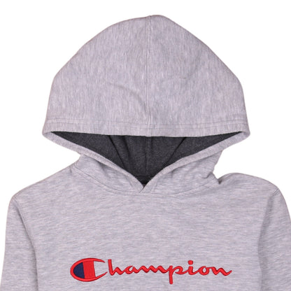 Womens UK Size L Champion Grey Pullover Hoodie