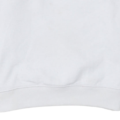 Womens UK Size 14 Calvin Klein Jeans White Pullover Sweatshirt