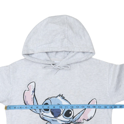 Womens UK Size XS Disney Grey Pullover Hoodie