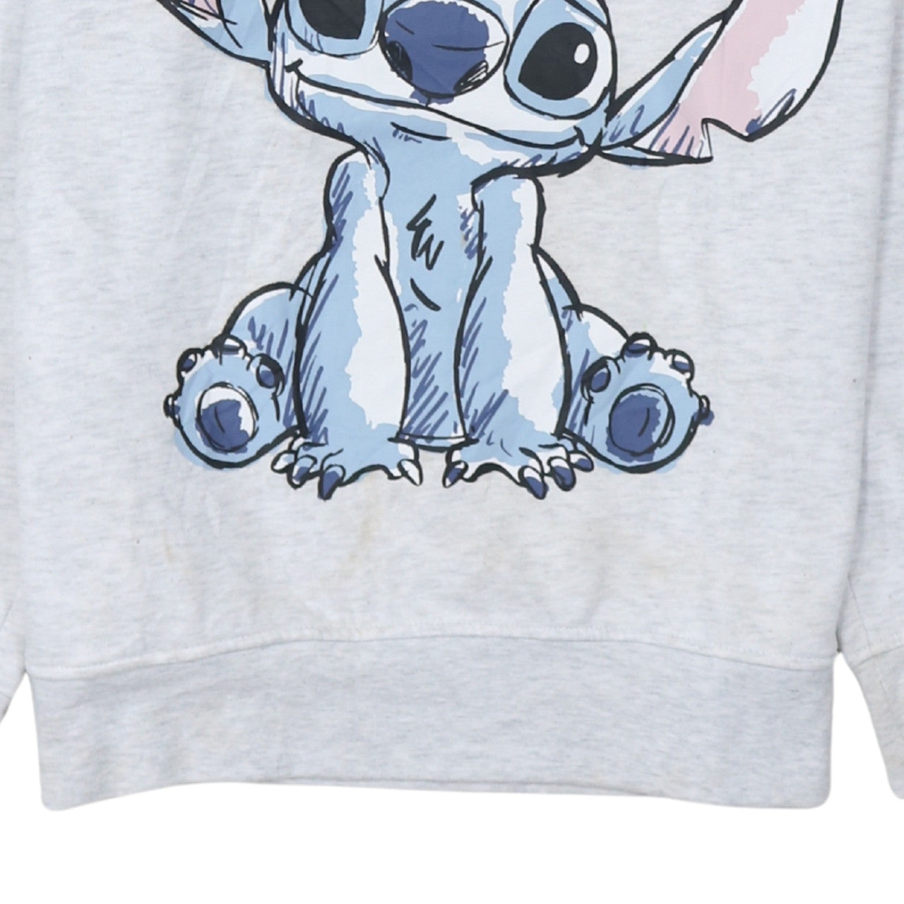 Womens UK Size XS Disney Grey Pullover Hoodie