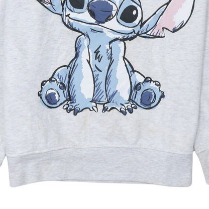 Womens UK Size XS Disney Grey Pullover Hoodie
