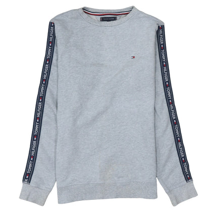 Mens UK Size M Tommy Hilfiger Grey Pullover Sweatshirt