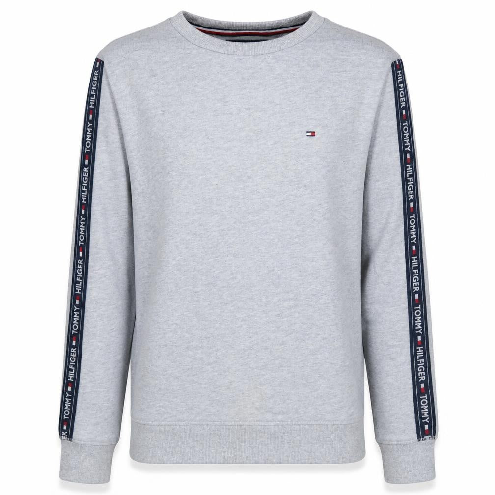 Mens UK Size M Tommy Hilfiger Grey Pullover Sweatshirt
